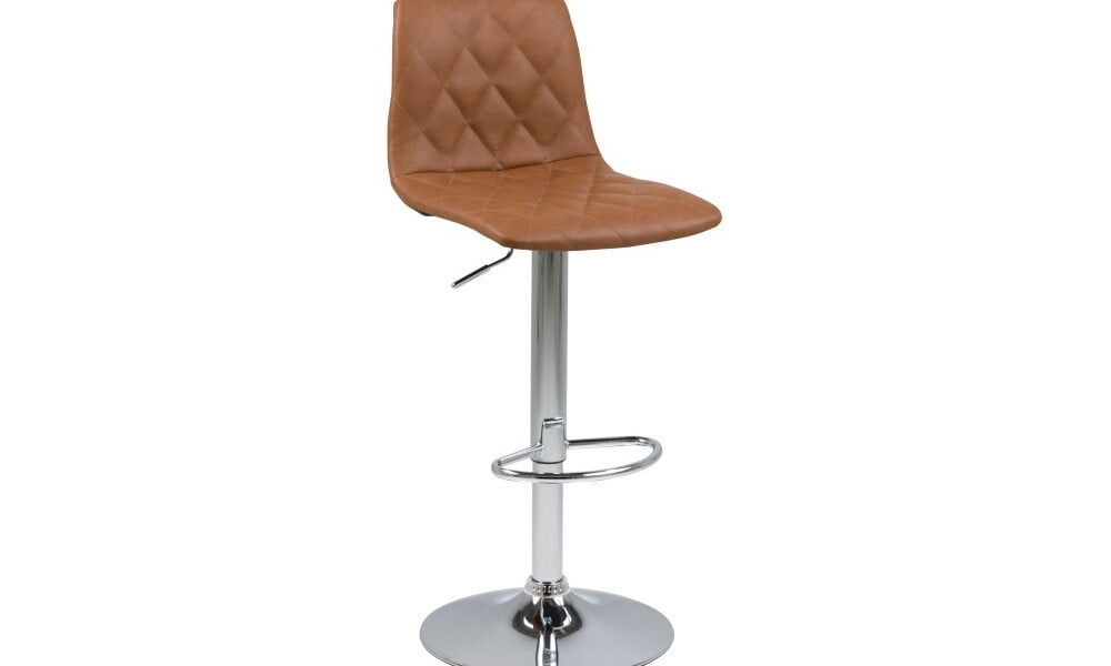 Hnedá barová stolička Actona Emu