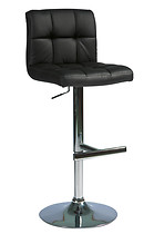 SIGNAL  Barová stolička: C-105 SIGNAL – stoličky: chróm/ekokoža krémová