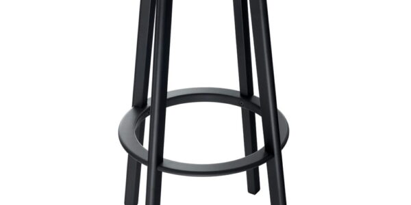 Čierna barová stolička Magis Deja-vu, výška 66 cm