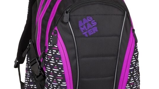 Bagmaster Bag 8 A Black/pink/violet