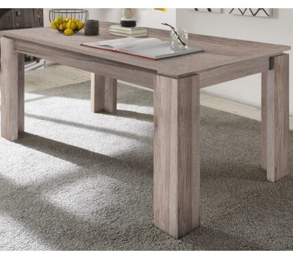 Jedálenský stôl Universal 160×90 cm, pieskový dub