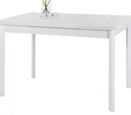 Jedálenský stôl Bremen I 110×70 cm, biely