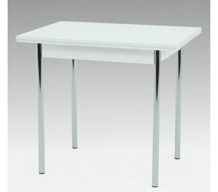 Jedálenský stôl Bonn I 90×65 cm, biely