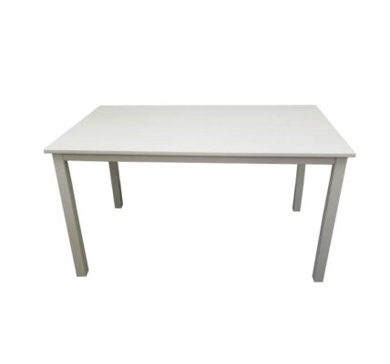 Tempo Kondela Jedálenský stôl, biela, 110 cm, ASTRO