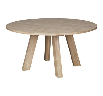 Jedálenský stôl z dubového dreva WOOOD Rhonda, Ø 150 cm