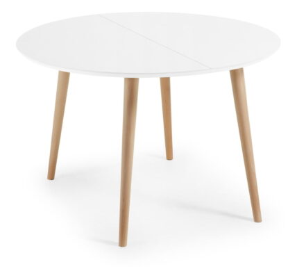 Rozkladací jedálenský stôl La Forma Oakland, 120×120/200 cm