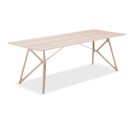 Jedálenský stôl z masívneho dubového dreva Gazzda Tink, 220 × 90 cm