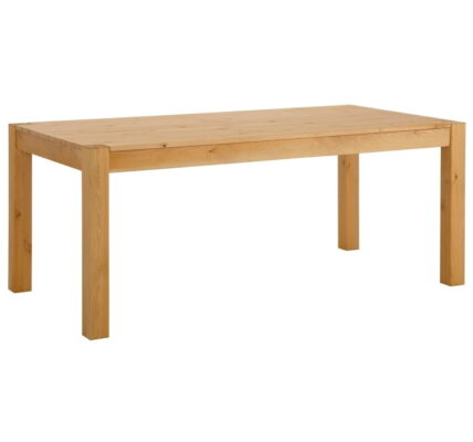 Jedálenský stôl z masívneho borovicového dreva Støraa Monique, 75 × 200 cm