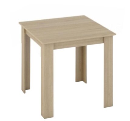 Tempo Kondela Jedálenský stôl 80×80, DTD laminovaná/ABS hrany, Dub sonoma, KRAZ