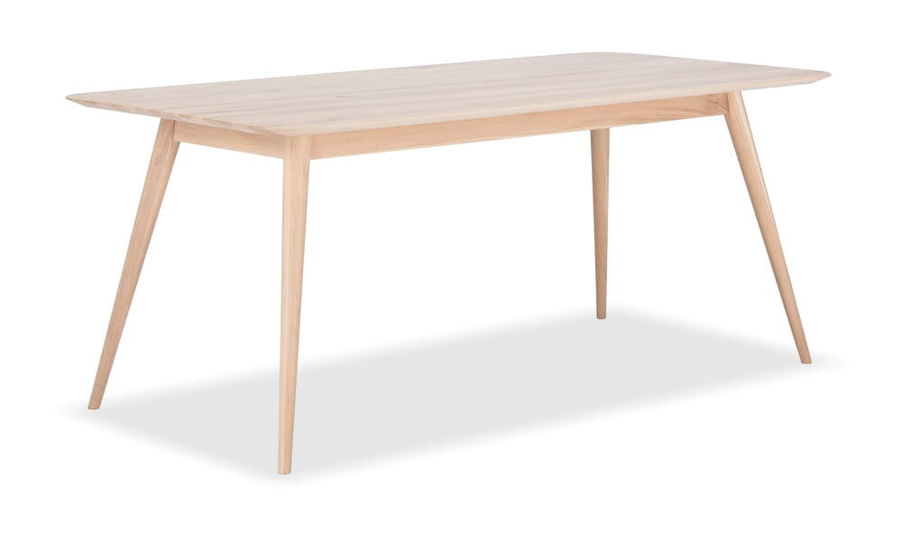 Jedálenský stôl z masívneho dubového dreva Gazzda Stafa, 180 × 90 cm