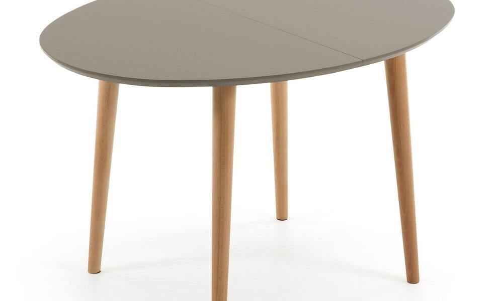 Rozkladací jedálenský stôl z bukového dreva La Forma Oakland, dĺžka 120-200 cm