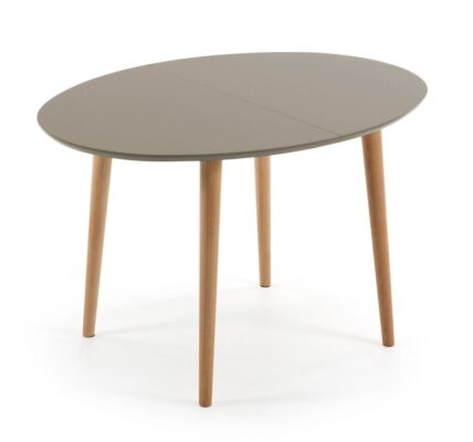 Rozkladací jedálenský stôl z bukového dreva La Forma Oakland, dĺžka 120-200 cm
