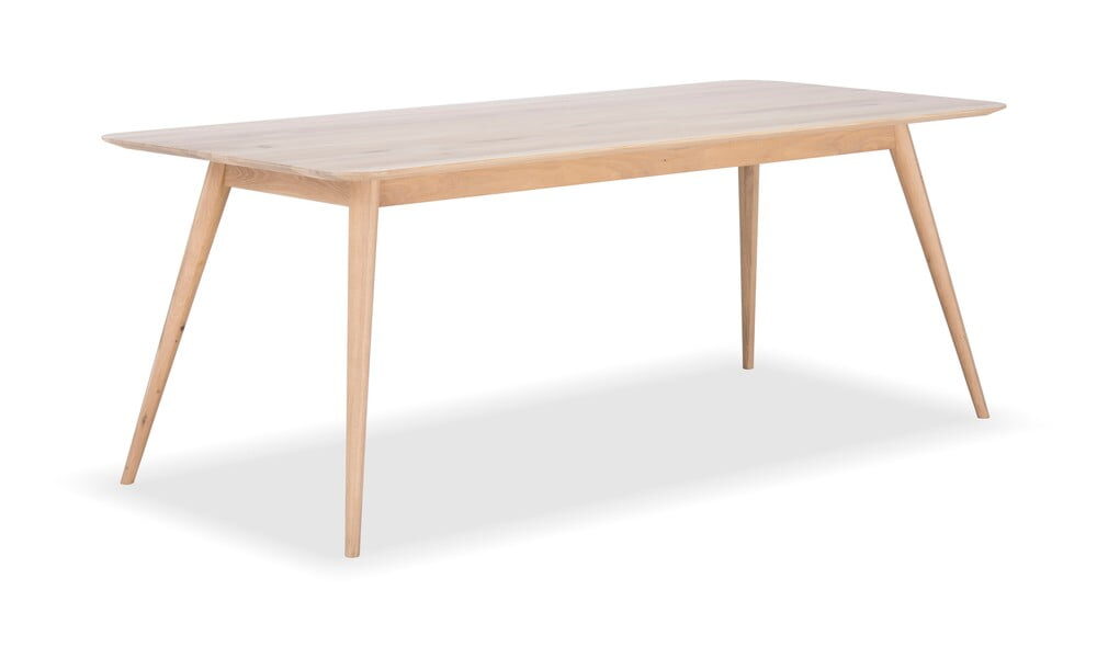 Jedálenský stôl z masívneho dubového dreva Gazzda Stafa, 200 × 90 cm