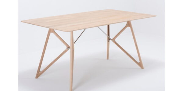 Jedálenský stôl z masívneho dubového dreva Gazzda Tink, 160 × 90 cm