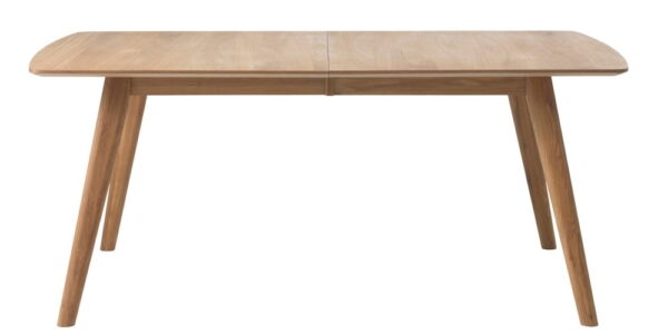 Rozkladací jedálenský stôl z masívneho duba Unique Furniture Rho, 90 × 150/190 cm