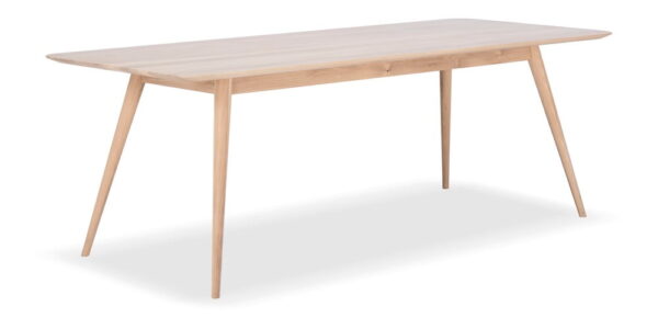 Jedálenský stôl z masívneho dubového dreva Gazzda Stafa, 220 × 90 cm