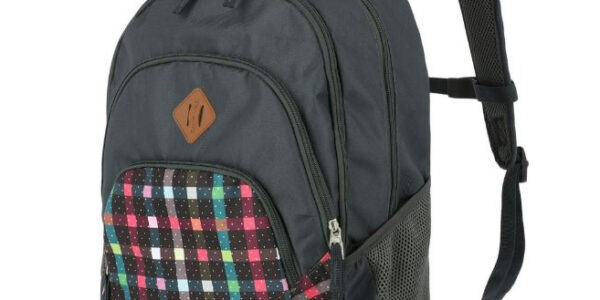 Travelite Argon Backpack Checked Pattern