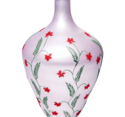 Sklenená váza Kare Design Dream Of Flowers, výška 47 cm