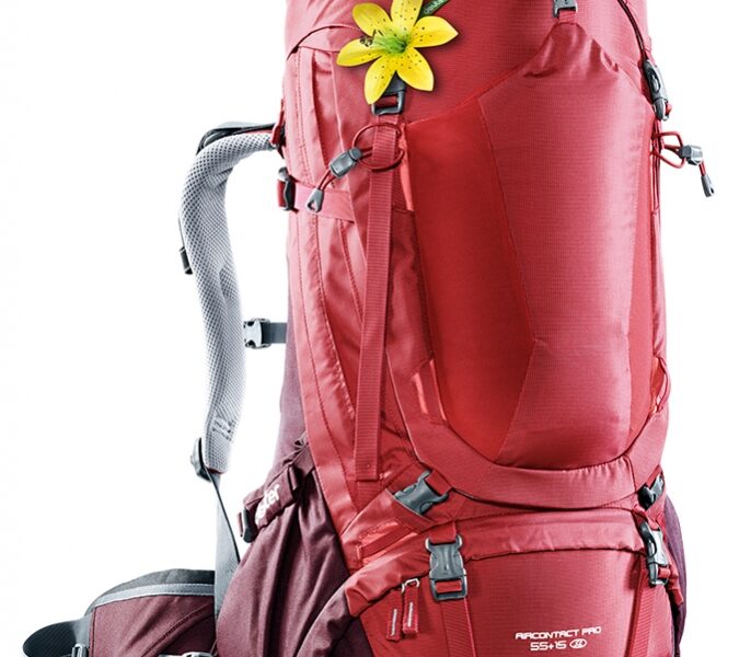 Deuter Aircontact PRO 55 + 15 SL Cranberry-aubergine