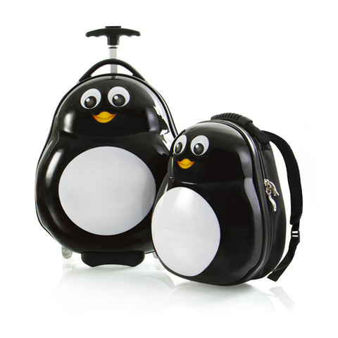 Heys Travel Tots Lightweight Kids Penguin – súprava batoha a kufra