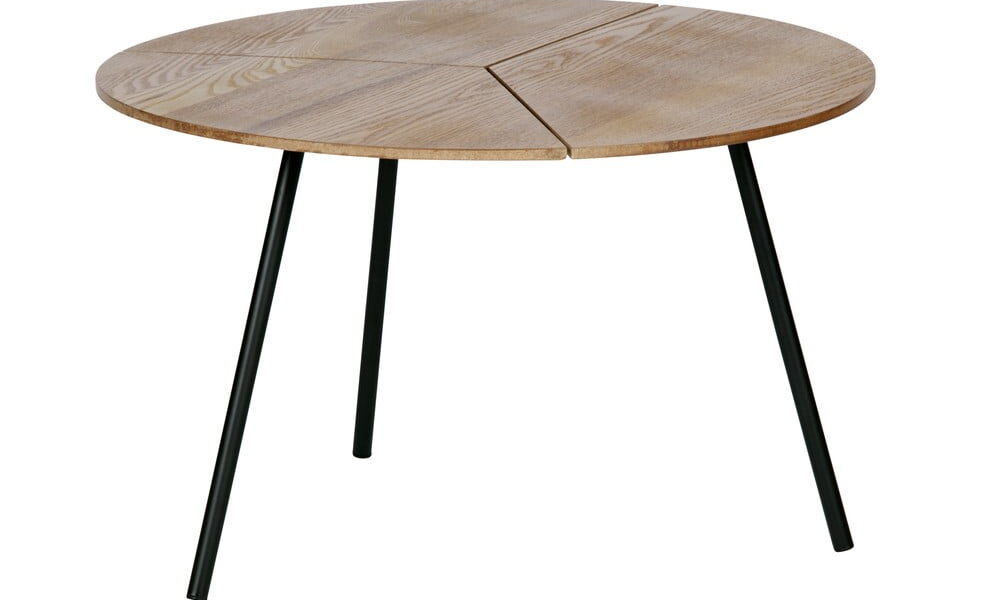 Hnedý konferenčný stolík WOOOD Rodi, ⌀ 60 cm
