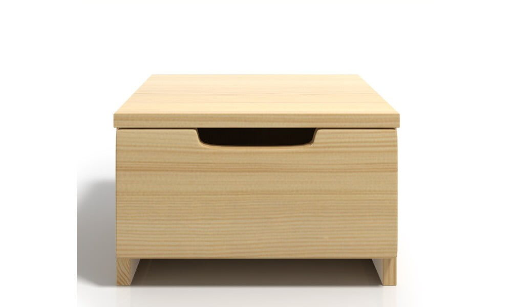 Nočný stolík z borovicového dreva so zásuvkou SKANDICA Spectrum