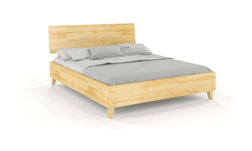 Dvojlôžková posteľ z masívneho borovicového dreva SKANDICA Viveca, 160 x 200 cm