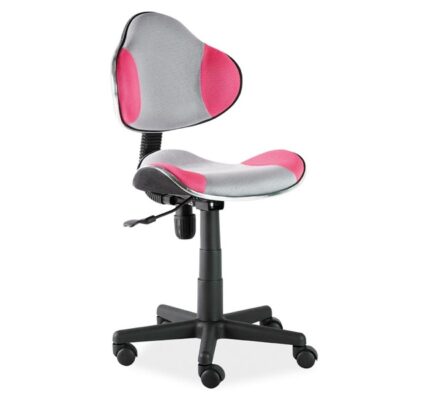 Signal Detská stolička Q-G2 ružovo-sivá