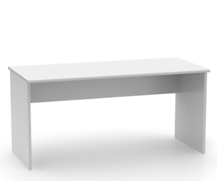 Tempo Kondela Písací stôl, biela, JOHAN NEW 01