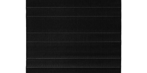 Čierny koberec vhodný aj do exteriéru Hanse Home Sunshine, 80 × 150 cm
