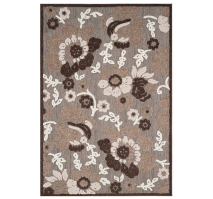 Hnedý koberec vhodný do exteriéru Safavieh Oxford, 160 × 231 cm