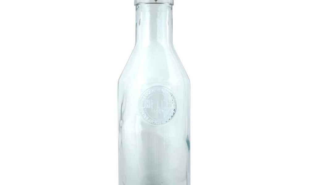 Fľaša z recyklovaného skla Esschert Design Clara, 1 l