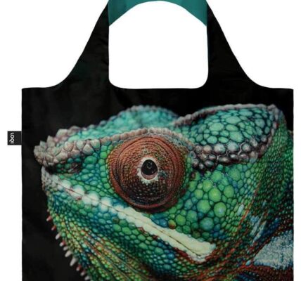 Nákupná taška LOQI National Geographic Panther Chameleon