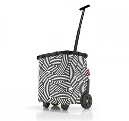 Nákupná taška na kolieskach Reisenthel Carrycruiser Frame Zebra