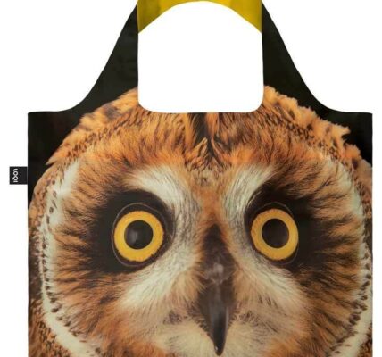 Nákupná taška LOQI National Geographic Short-eared Owl