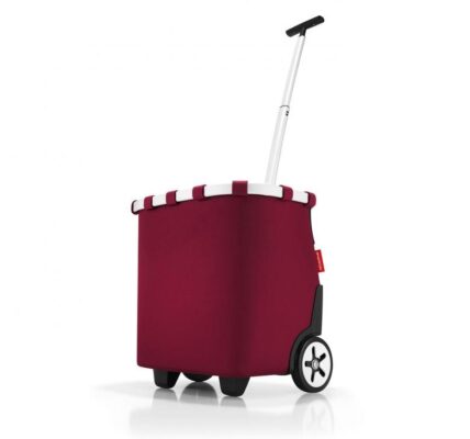 Nákupná taška na kolieskach Reisenthel Carrycruiser Dark Ruby