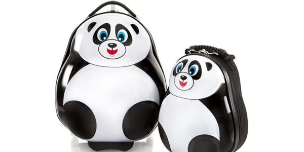 Heys Travel Tots Lightweight Kids Panda – súprava batoha a kufra