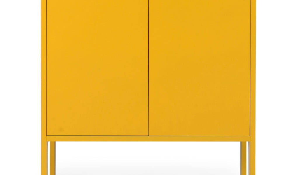Žltá skriňa Tenzo Uno, šírka 80 cm