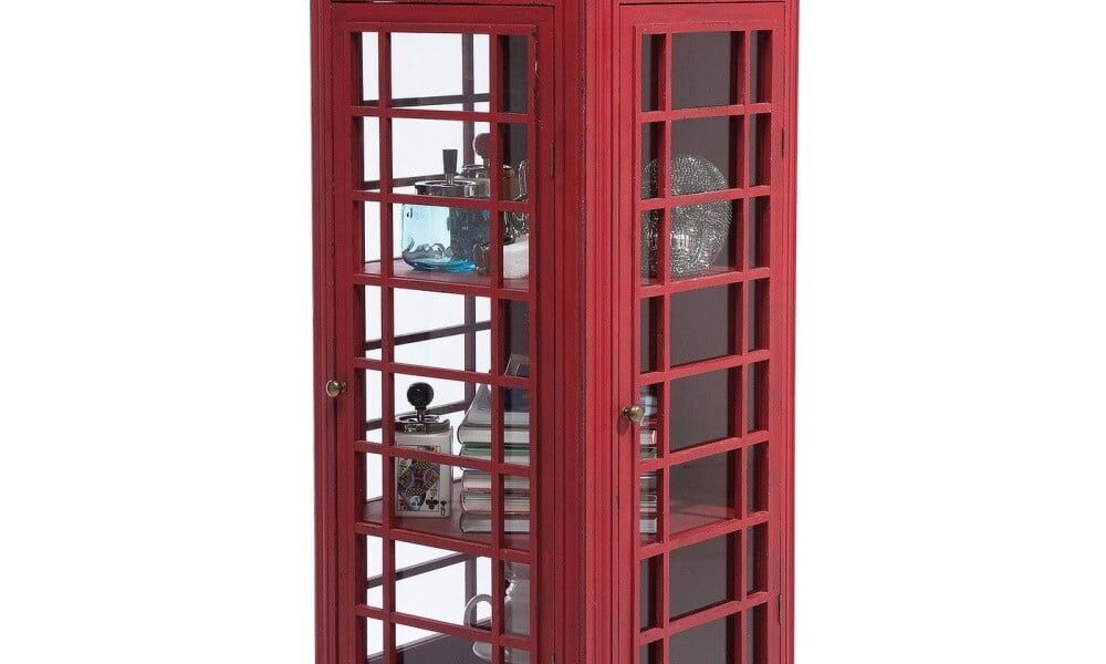 Vitrína Kare Design London Telephone, výška 140 cm