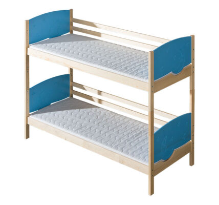 DOLMAR Detská poschodová posteľ Trio FARBA: Biela, PREVEDENIE: posteľ s úložným priestorom