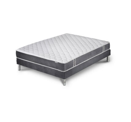 Sivý matrac a boxspring Stella Cadente Syrius, 140 × 200 cm