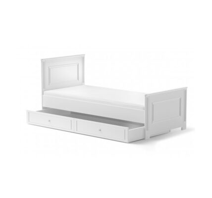 BELL Detská posteľ INES 90×200 cm FARBA: Biela