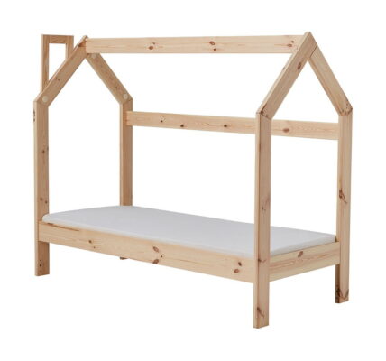 Detská drevená posteľ v tvare domčeka Pinio House, 166 × 141 cm