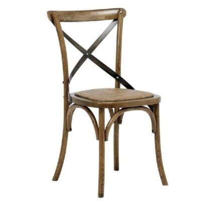 Hnedá jedálenská stolička Interstil Vintage