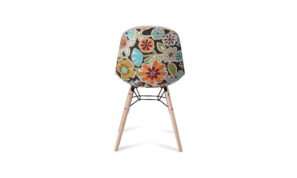 Béžová jedálenská stolička s nohami z bukového dreva Furnhouse Sun