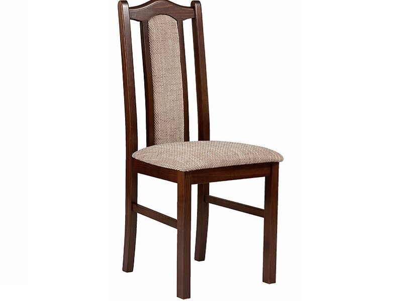 DREWMIX Jedálenská stolička BOSS II Drevo: Biela, Poťah: 24X