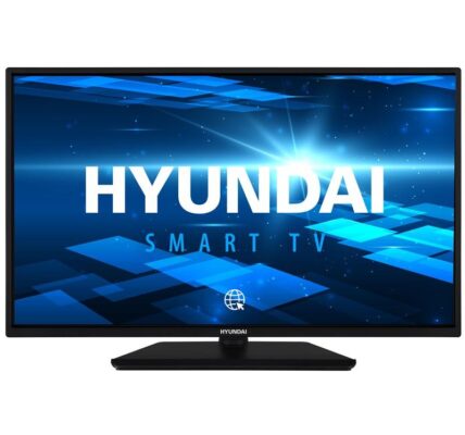 Televízor Hyundai HLR 32TS554 Smart čierna… TV s rozlišením HD Ready (1366×768), úhlopříčka 80 cm, DVB-C/S2/T/T2 (H.265) – certifikováno ČRa, Wi-Fi