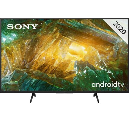 Televízor Sony KD-49XH8096 čierna… TV s rozlišením 4K Ultra HD (3840×2160), úhlopříčka 123 cm, DVB-C/S2/T/T2 (H.265) – certifikováno ČRa, Wi-Fi, Sma