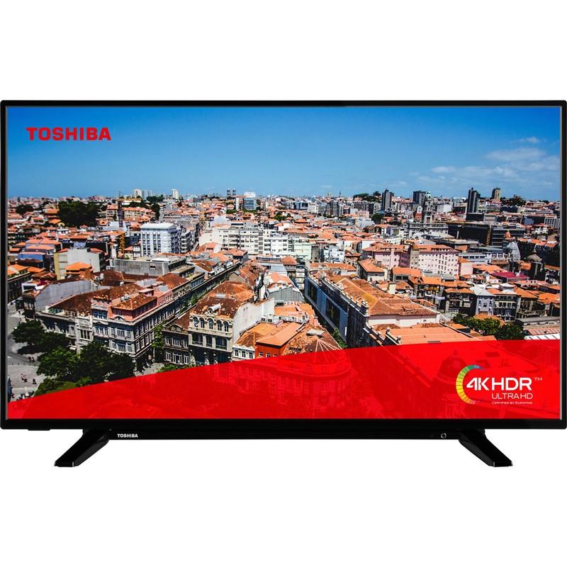 Televízor Toshiba 43U2963DG čierna… TV s rozlišením 4K Ultra HD (3840×2160), úhlopříčka 108 cm, DVB-C/S2/T/T2 (H.265), Wi-Fi, Smart TV – internetový