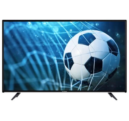 Televízor Hyundai ULW 50TS643 Smart čierna… TV s rozlišením 4K Ultra HD (3840×2160), úhlopříčka 127 cm, DVB-C/S2/T/T2 (H.265) – certifikováno ČRa, W
